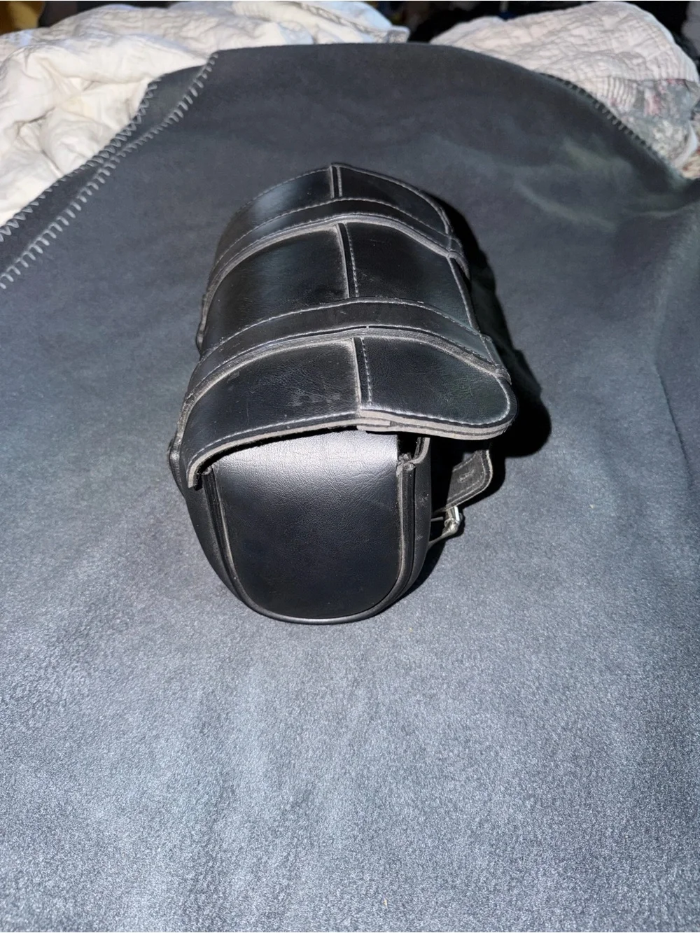 Saddlemen Black Leather Motorcycle Tool Pouch